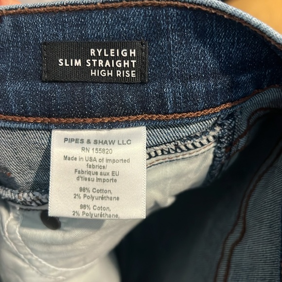 ❤️Veronica Beard Ryleigh Slim Straight Jeans❤️ - Picture 5 of 8